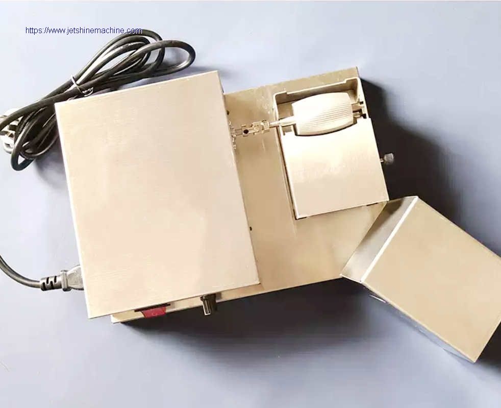 Electric Leather edge oil painting machine for handbag