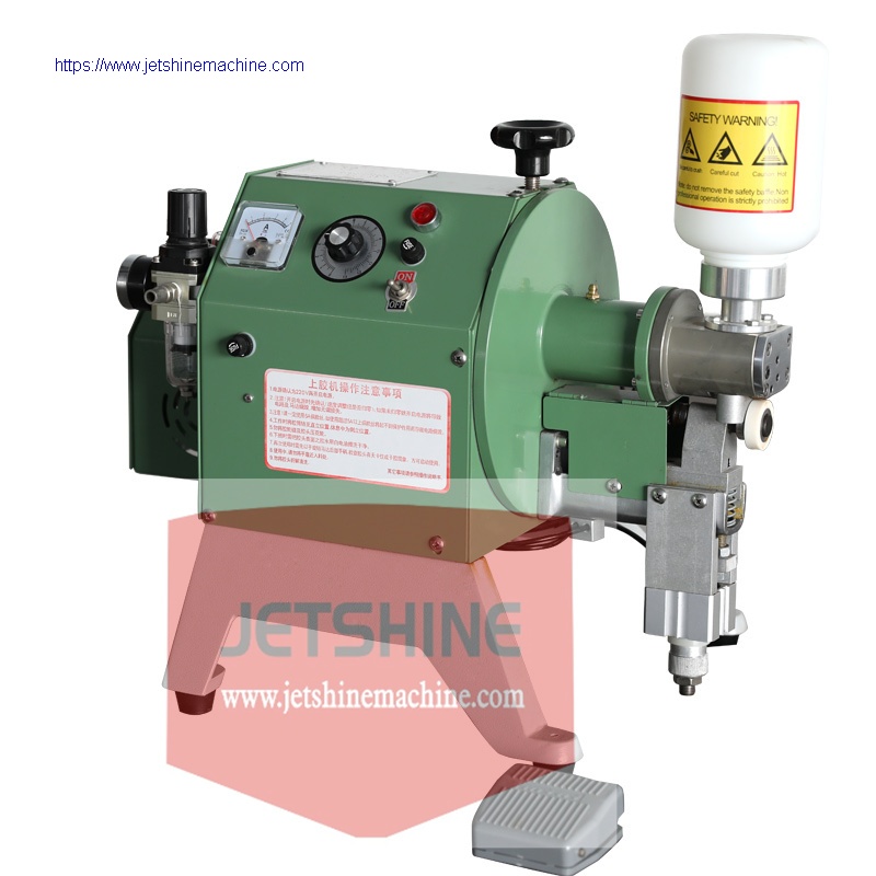 Leather edge glue mahcine