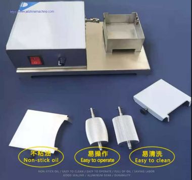 Electric Leather edge oil painting machine for handbag