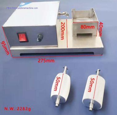 Electric Leather edge oil painting machine for handbag